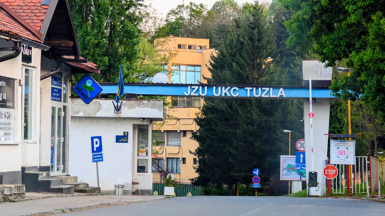 Univerzitetski klinički centar Tuzla (UKC). Izvor: PIN