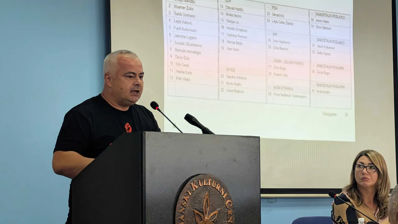 Vahidin Nurikić, član radnog tijela Mreža udruženja “Moje pravo” TK traži hitan sastanak za premijerom TK zbog nedostatka aktivnosti. Izvor: PIN