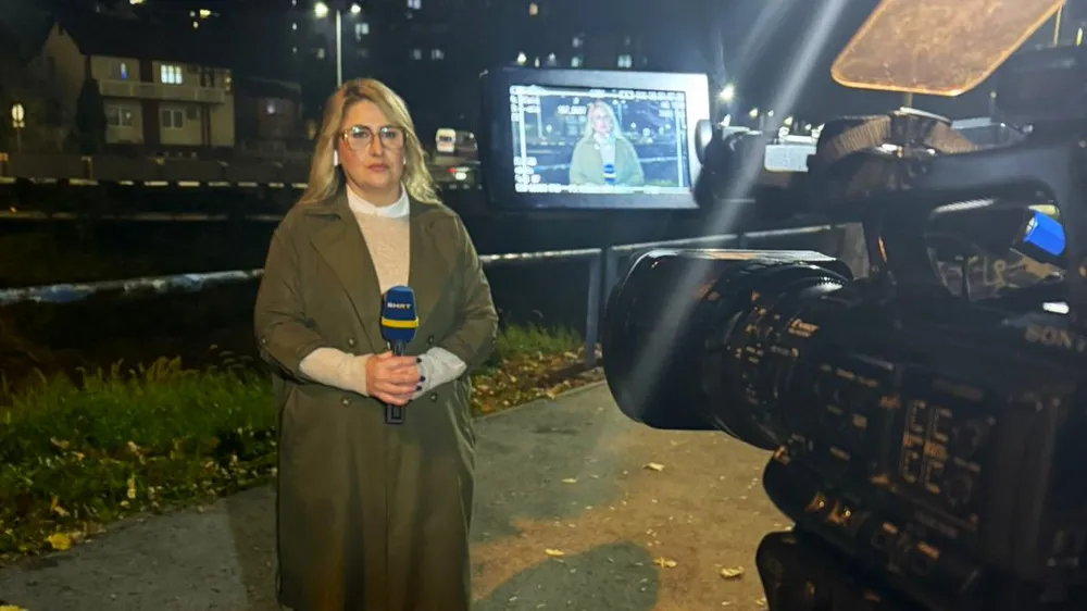 Enisa Alibalić, novinarka BHT1 iz Tuzle. Foto: Privatna arhiva